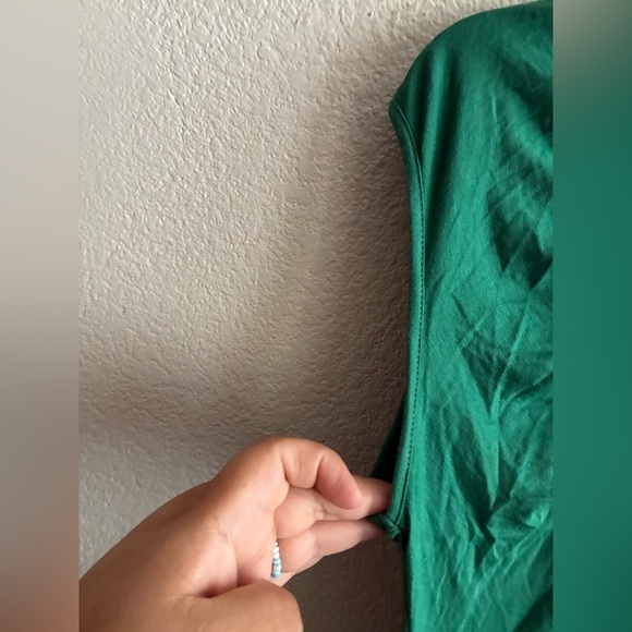 Design History Emerald Top with Wooden Beads S - Picture 3 of 7